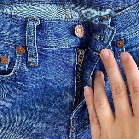 Madewell The Slim Boy Boyfriend Denim Jean Size 24 - Picture 6 of 8